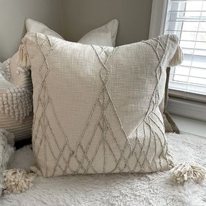 Large patterned pillow. Heavy.